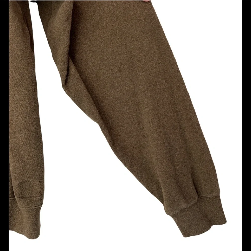 Tommy Bahama Men’s XL Long Sleeve 1/4th Zip Pullover Sweater Brown - Picture 4 of 10